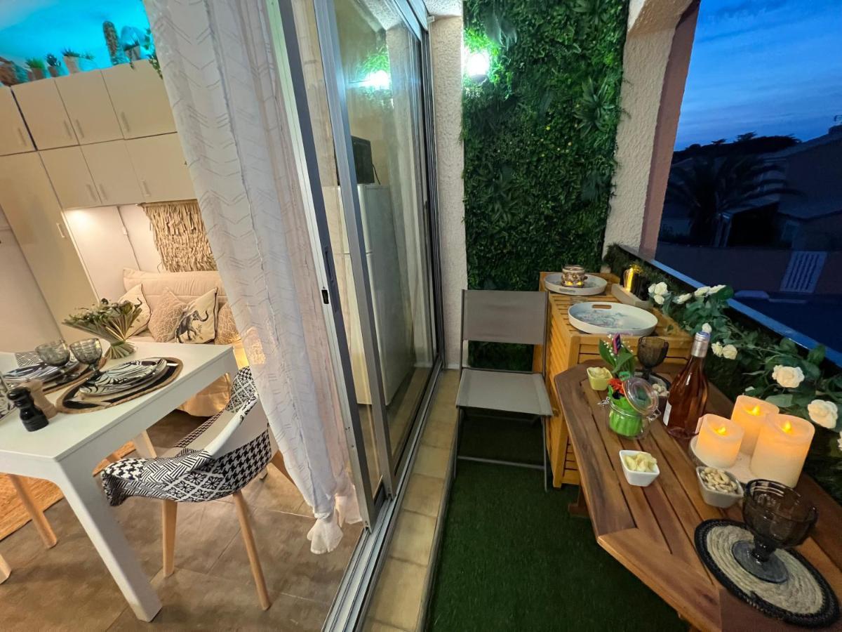 Ferienwohnung Azur Le Barcarès Exterior foto